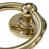 Kołatka drzwiowa Bull Ring Hardex złota 127mm okrągła