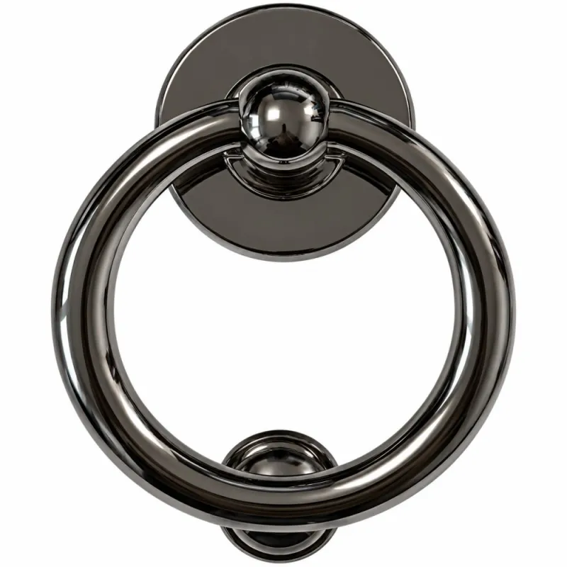Kołatka drzwiowa Bull Ring Hardex brąz 127mm okrągła