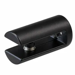 Podpórka półki szklanej 6mm czarna mod. 36