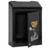 Skrzynka na listy 295x210x62mm mod.2 MINI czarna matowa