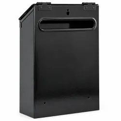 Skrzynka na listy 295x210x62mm mod.2 MINI czarna matowa