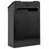 Skrzynka na listy 295x210x62mm mod.2 MINI czarna matowa