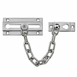 Łańcuch drzwiowy luźny 20cm chrom połysk mod.1
