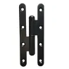 Zawias do drzwi 140x55mm stal czarny rozłączny PRAWY (pl) mod. 505