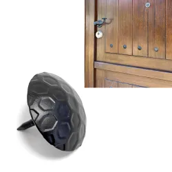 Ćwiek gwóźdź ozdobny czarny okrągły 30mm młotkowany mod.5