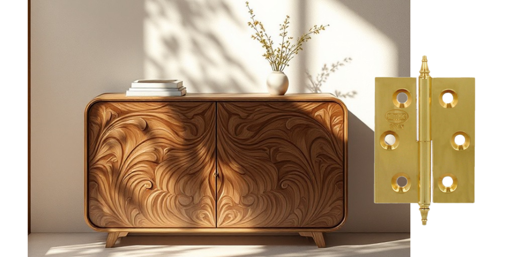 Zawiasy nakładane – najpowszechniejszy typ zawiasów meblowych